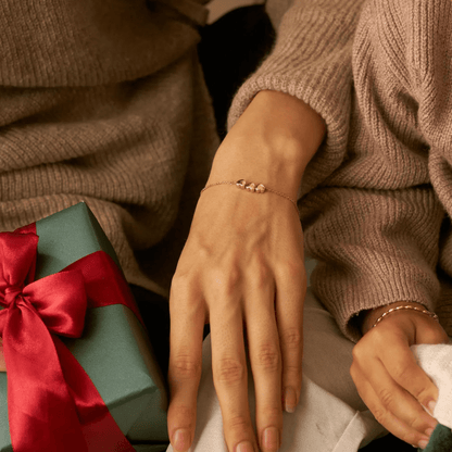 Bracelet personnalisé avec initiale en cœur