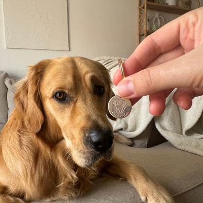 Porte-clés personnalisé avec visage d’animal