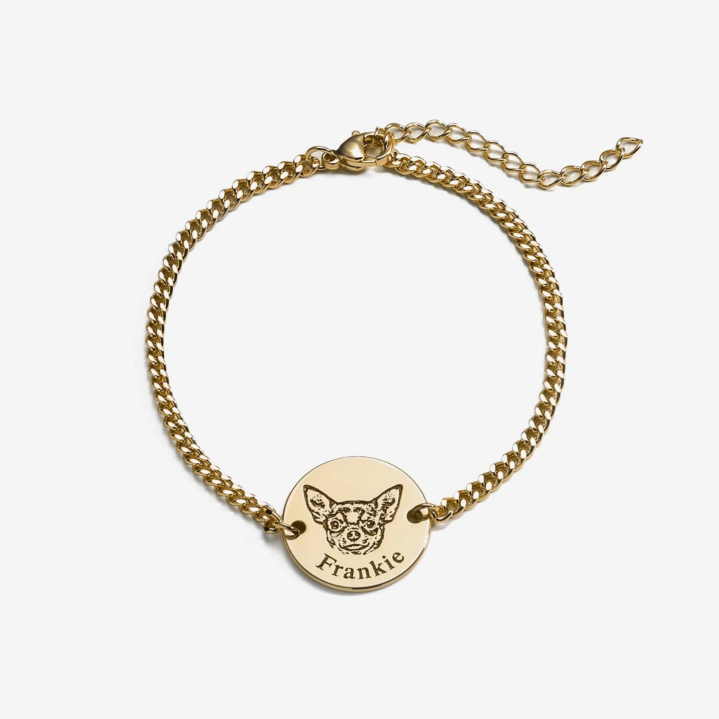 Bracelet personnalisé avec visage d’animal