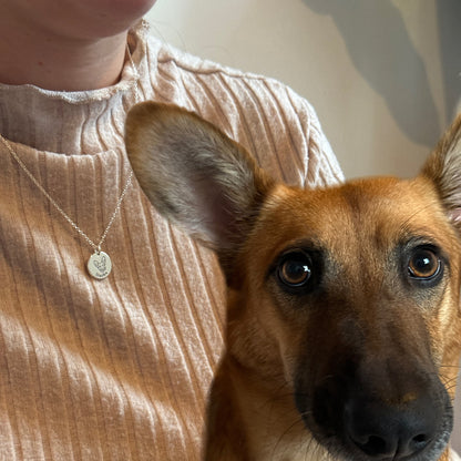 Collier personnalisé avec visage d’animal