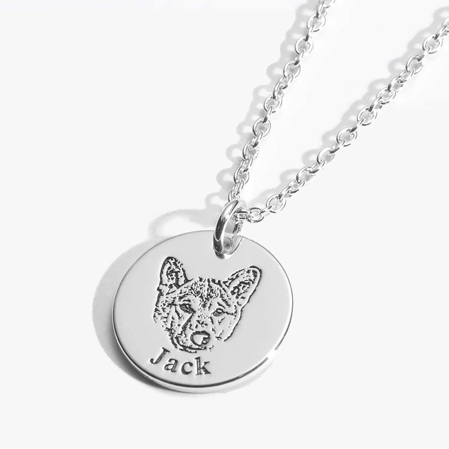 Collier personnalisé avec visage d’animal