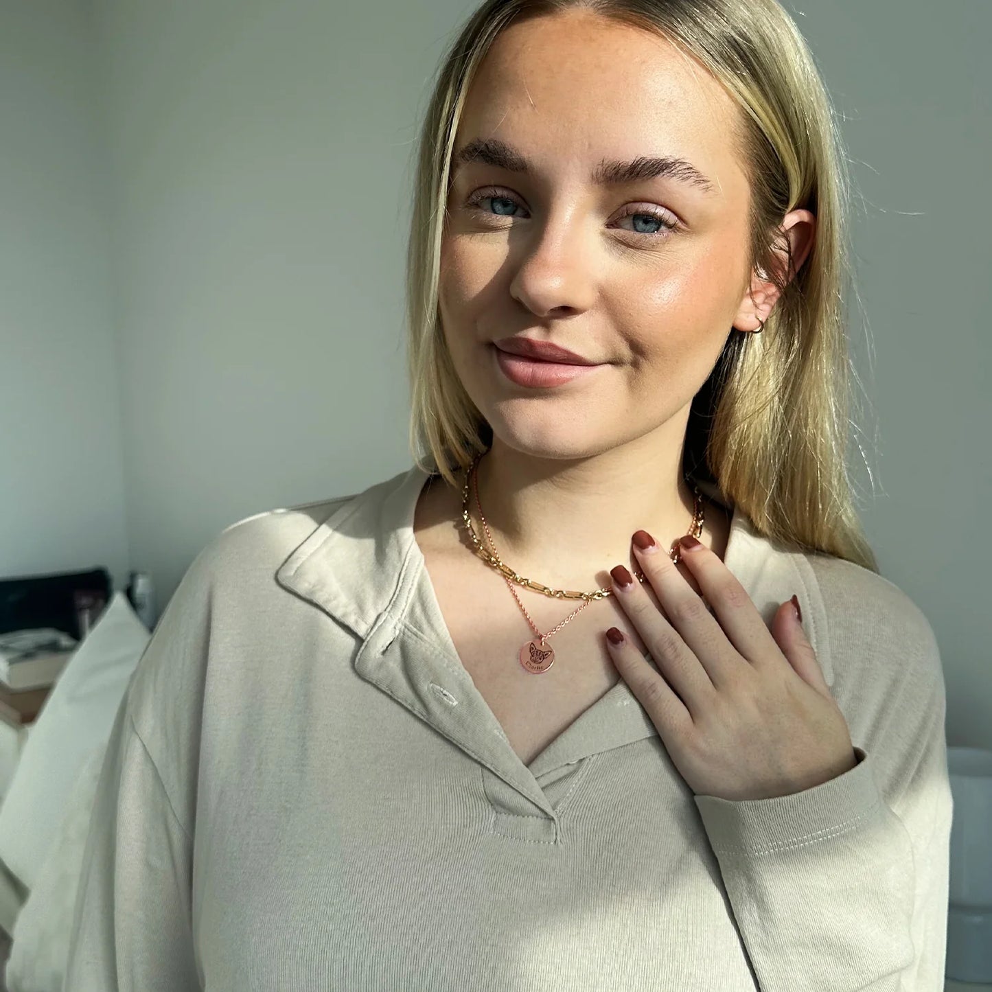 Collier personnalisé avec visage d’animal