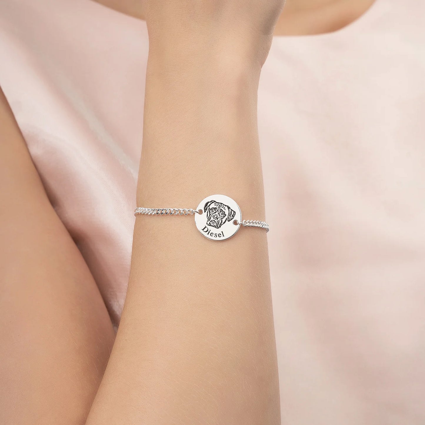 Bracelet personnalisé avec visage d’animal